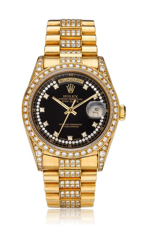 rolex day date oro diamond|rolex gold with diamonds price.